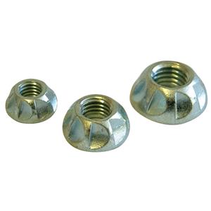 M8 BZP Kinmar Removable Security Nuts